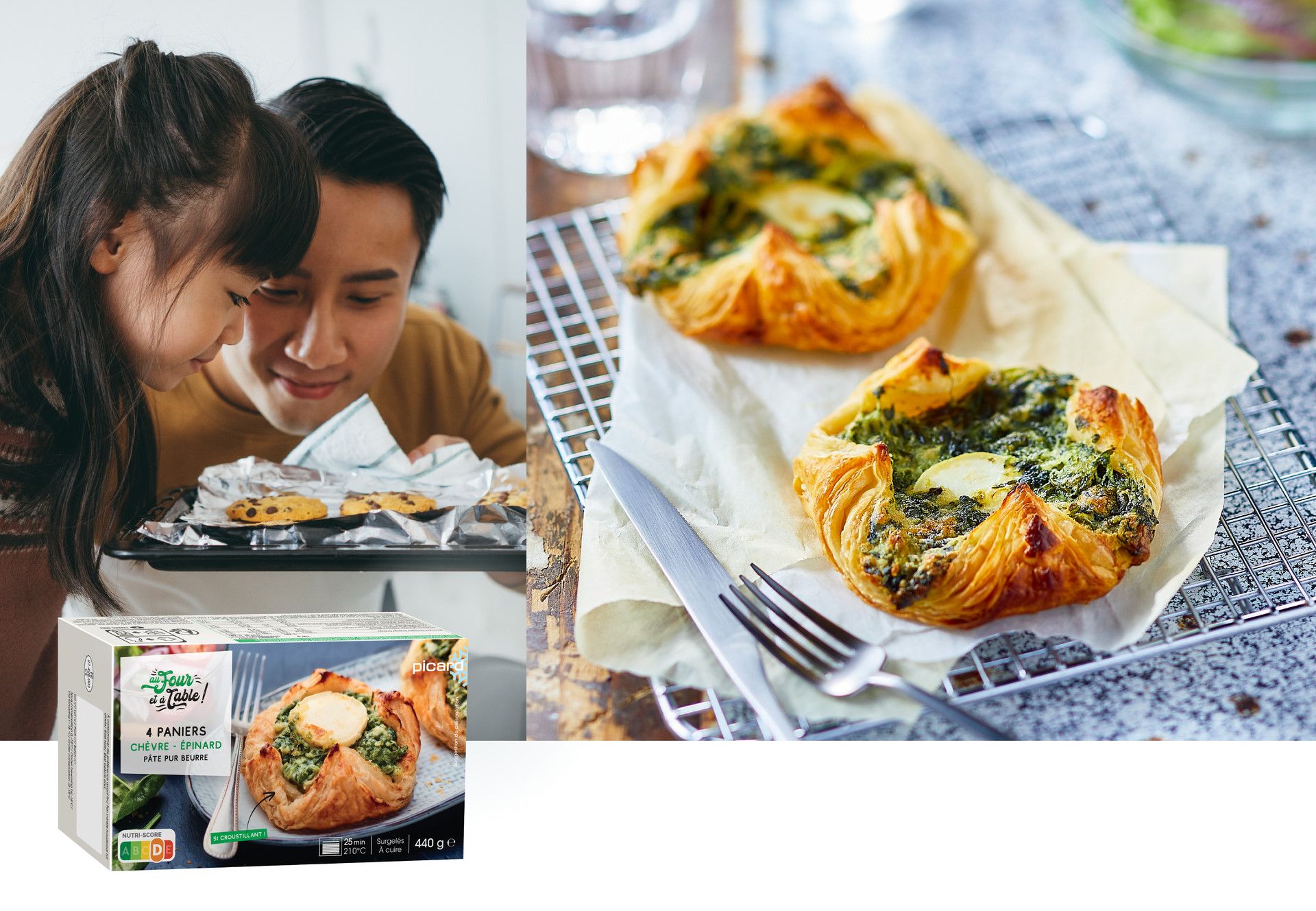 Picard 菠菜羊乳酪鹹派