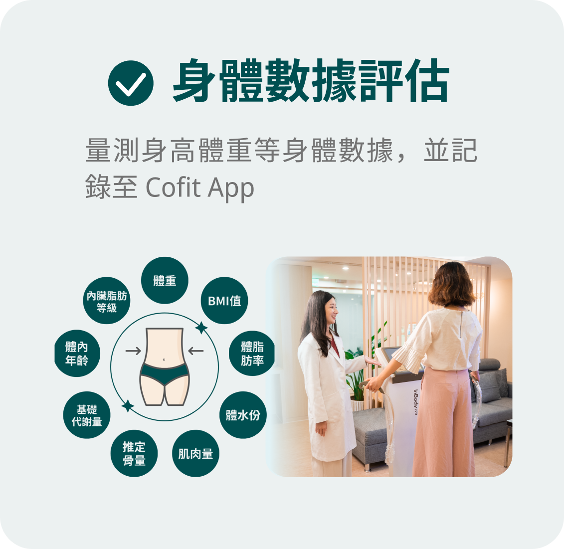 Cofit身體數據評估