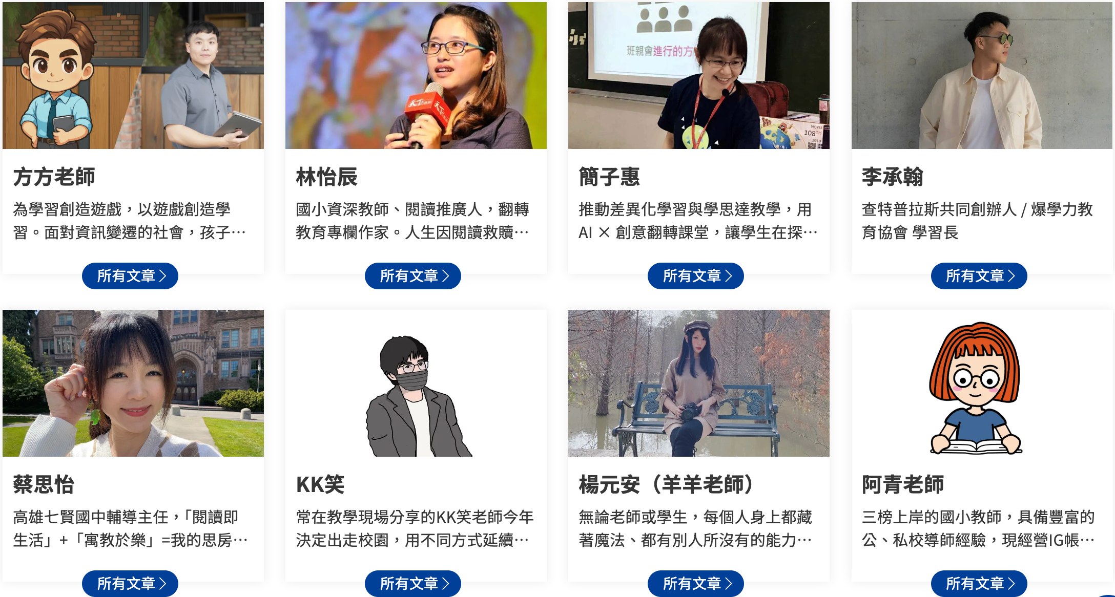 翻轉教育所有專欄作者